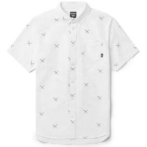 Boy's Harry Potter x VANS Size Medium Houser Button Down Shirt Short Sleeve